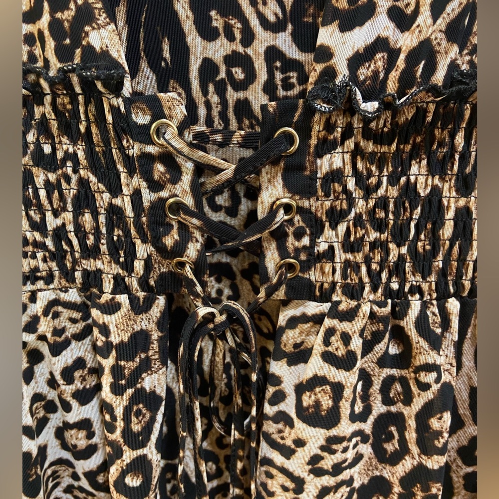 Ember Leopard Print Blouse - Picture 4 of 9